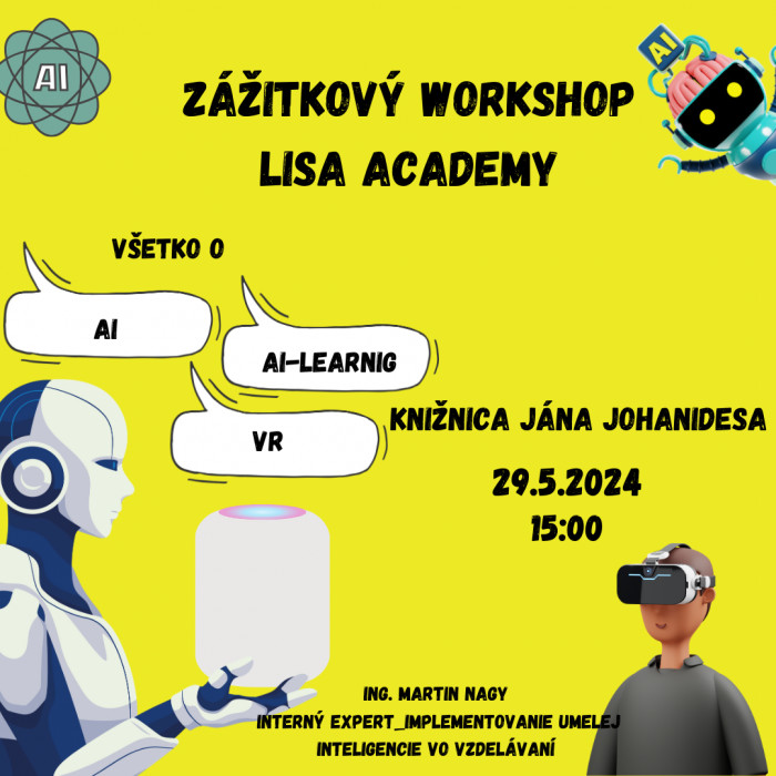 Pozvánka na AI workshop