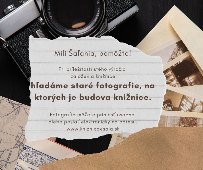 Budova knižnice na starých fotografiách
