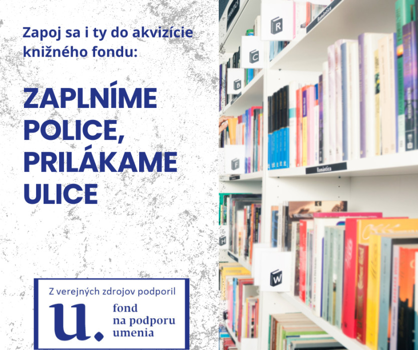 Získali sme dotáciu na nákup kníh