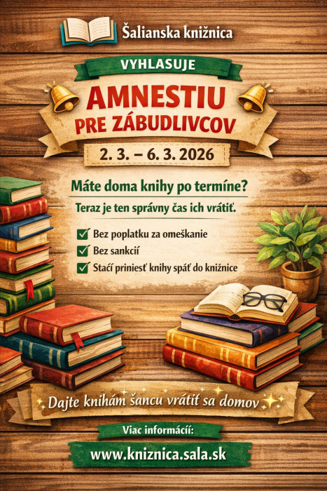 Amnestia pre zábudlivcov